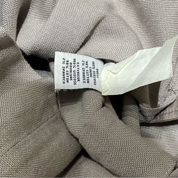 Diane von Furstenberg Grey Sleeveless Mini Dress – Women’s 4 – Work / Events - Picture 6 of 8